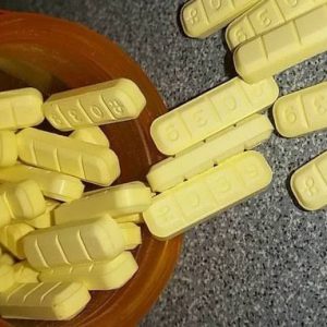 Yellow Xanax bars